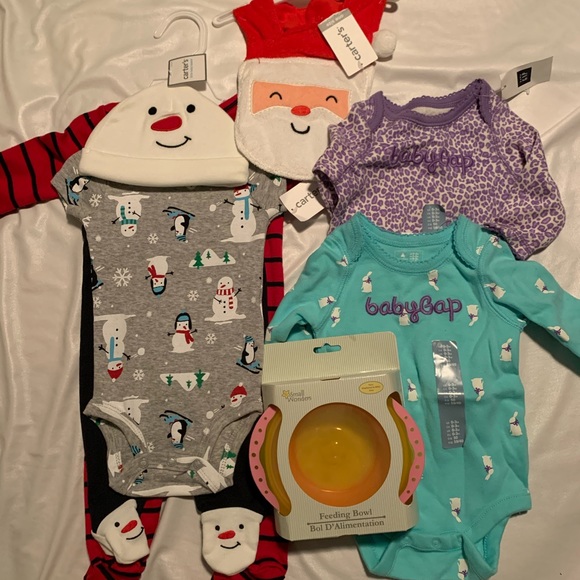Infant clothes. Carter’s and Baby Gap. BNWT - Picture 1 of 8